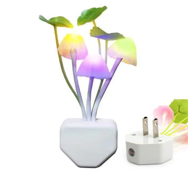 LED Mushroom Sensor Night Light - Pack Of 04
