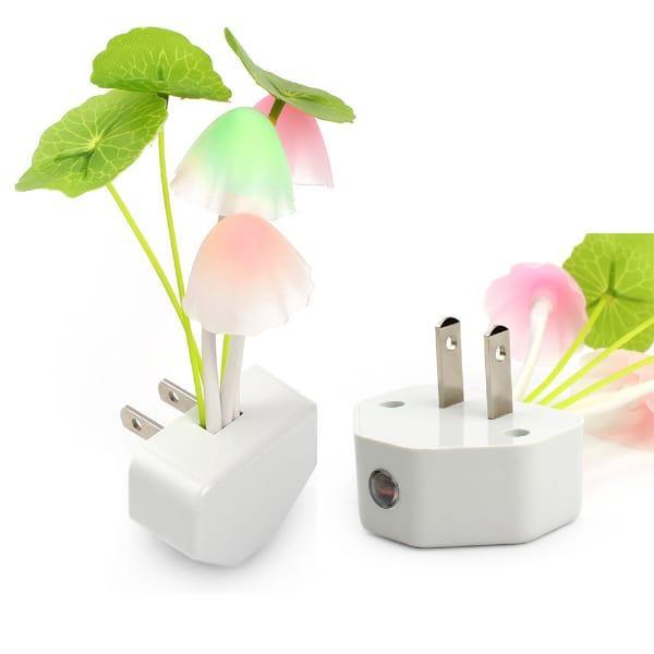 LED Mushroom Sensor Night Light - Pack Of 04