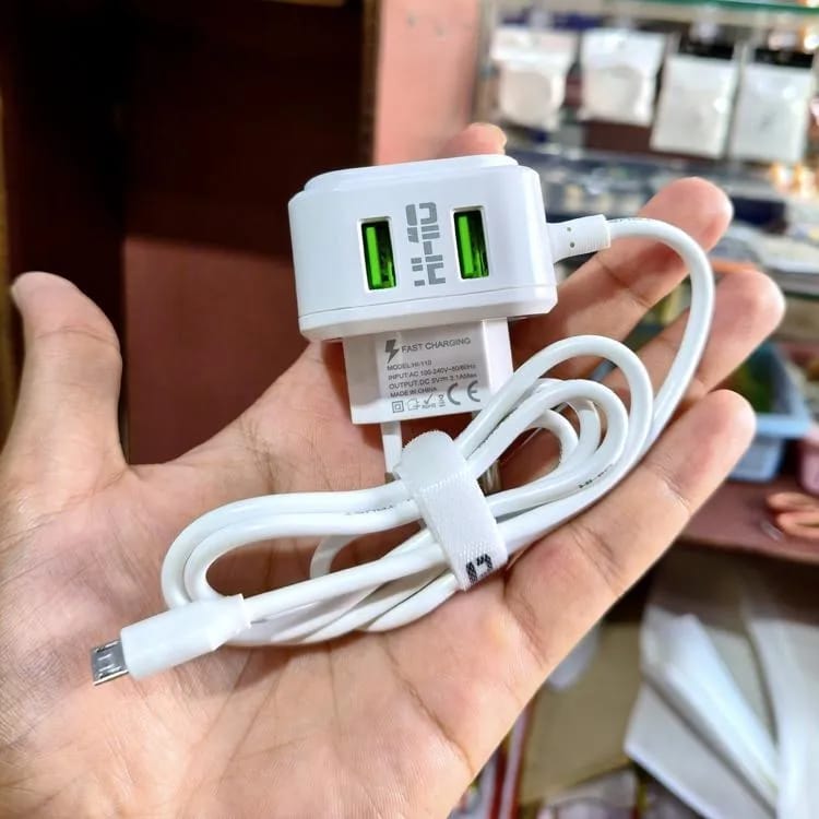 Hi-110 Dual Usb Light Charger Micro Charger Over Charging Protection