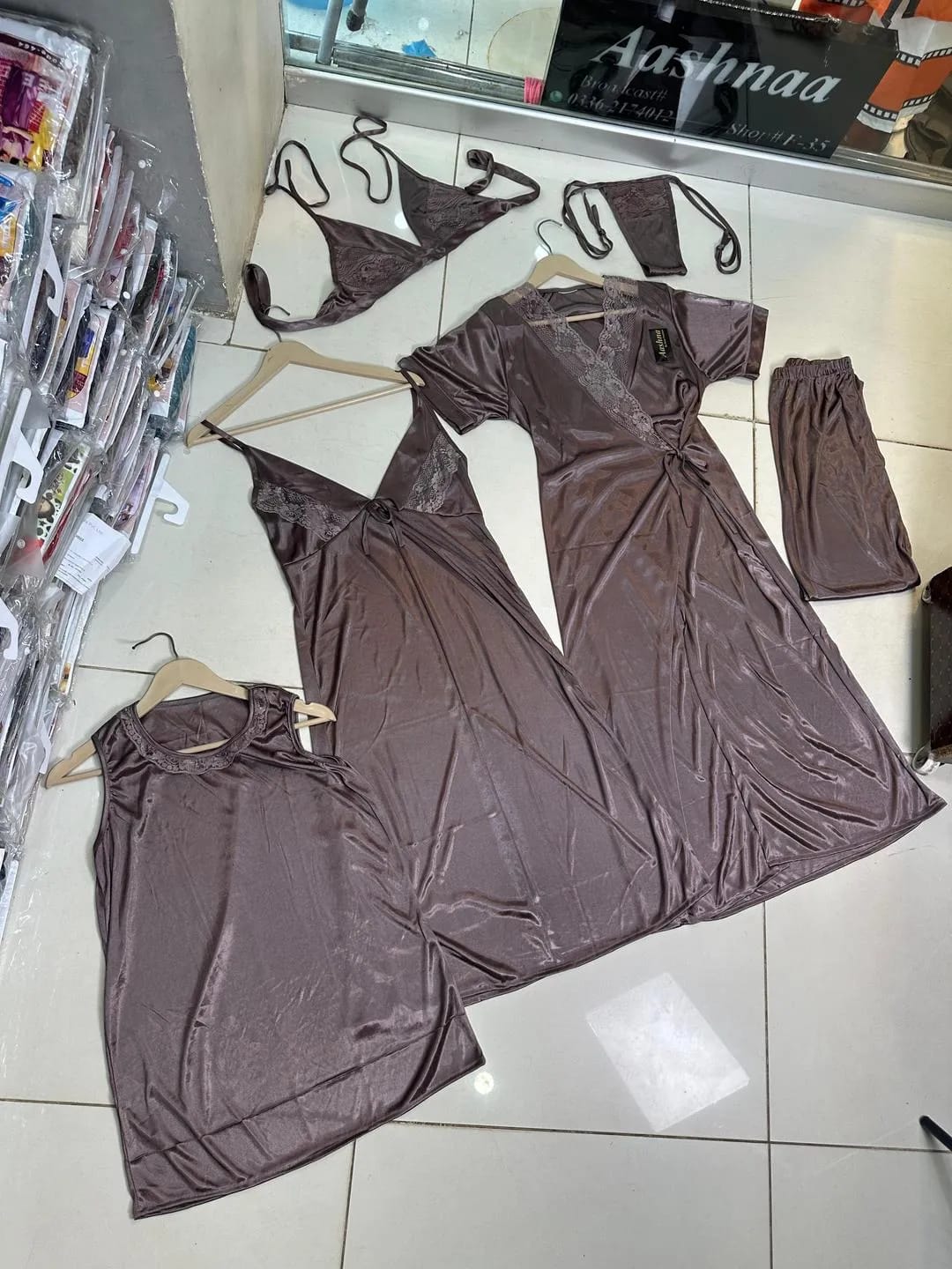 6 Pcs Jersey Lace Comfortable And Lightweight